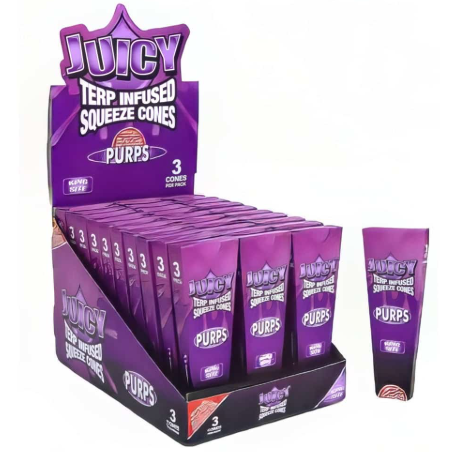 EPIC WHOLESALE - JUICY JAY 6PK CONE - PURPLE SQUEEZE