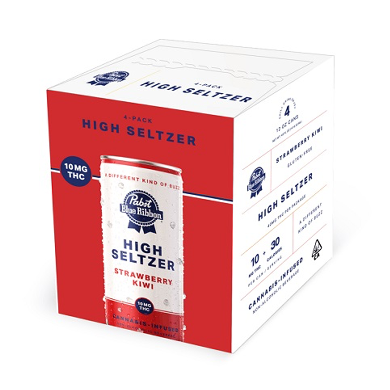 Strawberry Kiwi High Seltzer 4-pack