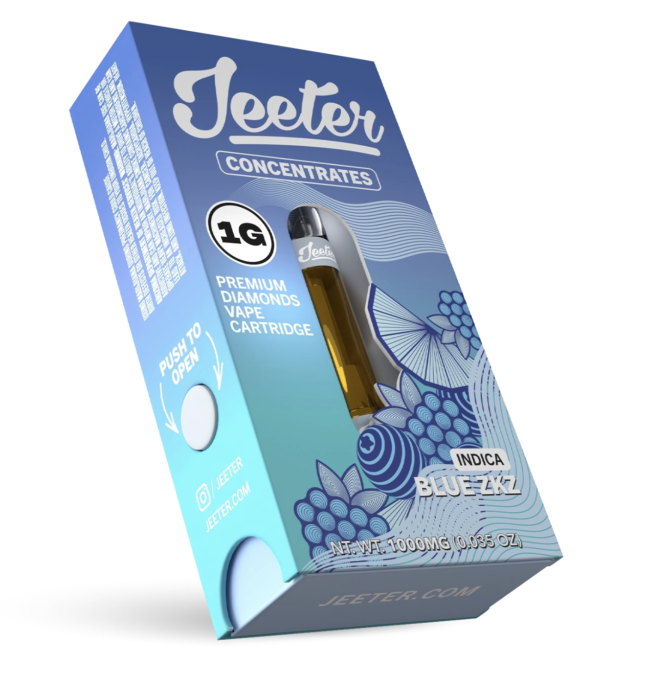 Blue ZKZ 510 Cartridge | 1g