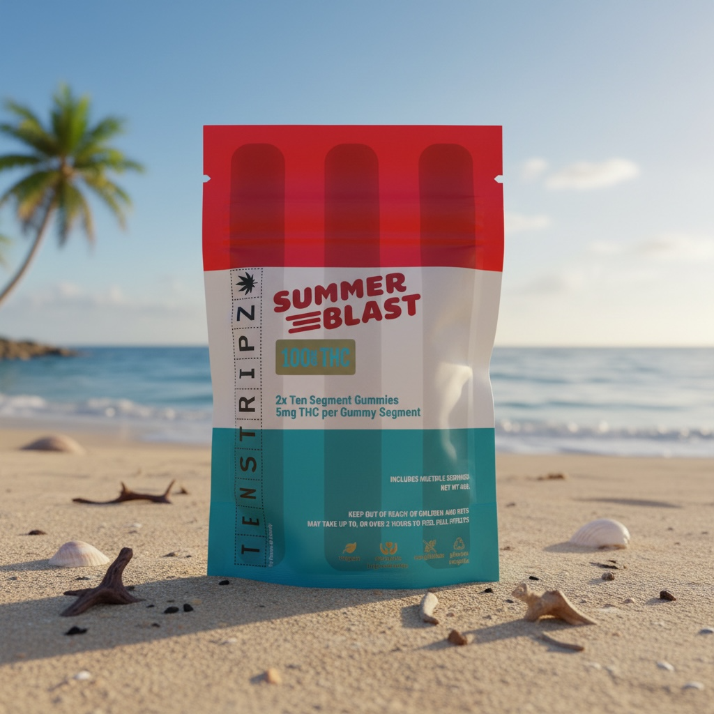 Haute and Heady | TenStripz - Summer Blast | 2@50mg (100mg)