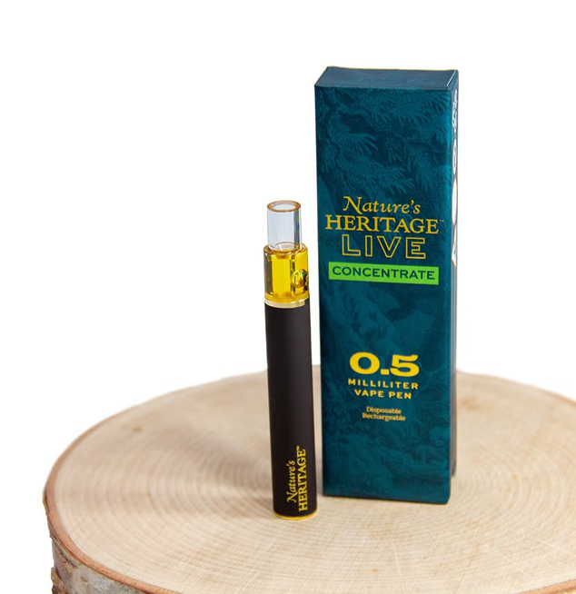 NATURE HER Live Rosin Disp 500mg: Strawberry Jelly