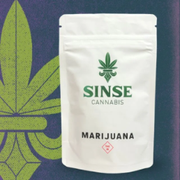 SINSE PRE-PACK FLOWER FROSTED COOLER (H) 3.5G