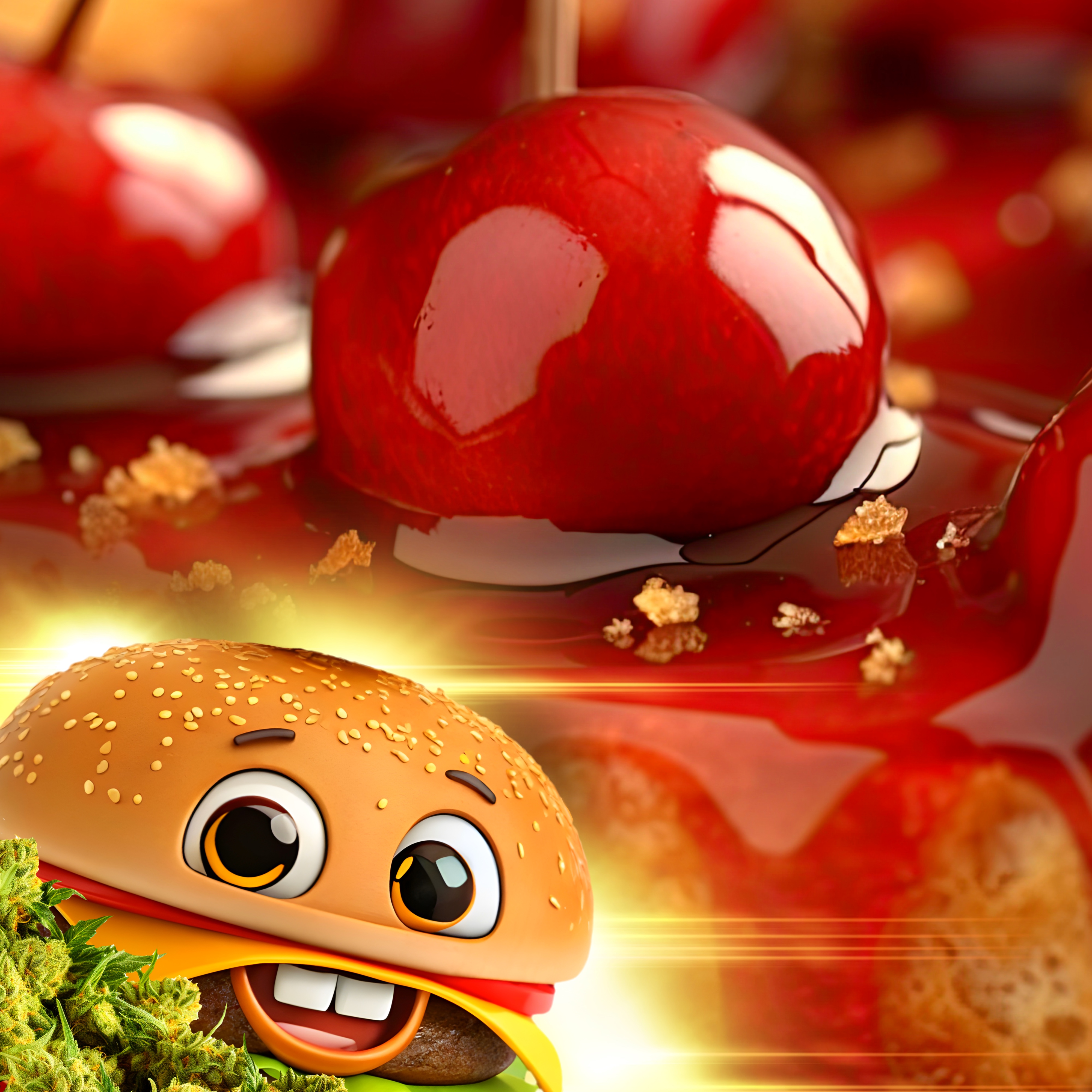 RSO Cherry Burger Syringe