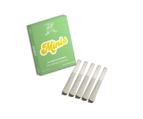 LOBO | Blue Dream | Mini's | Diamond Infused Pre-Rolls | 5pk | 2.5g by Lobo - pre-rolls cannabis product