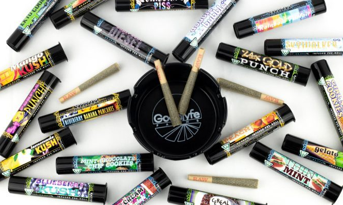 Infused Preroll 24k Gold Punch