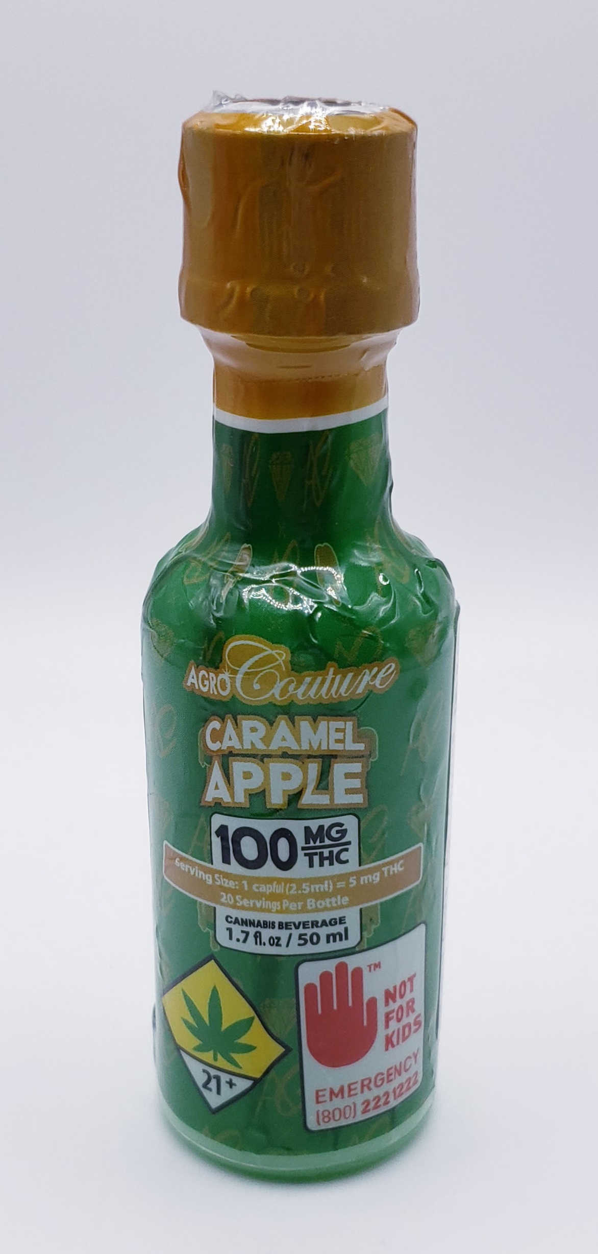 Caramel Apple Shot 100mg Agro Couture