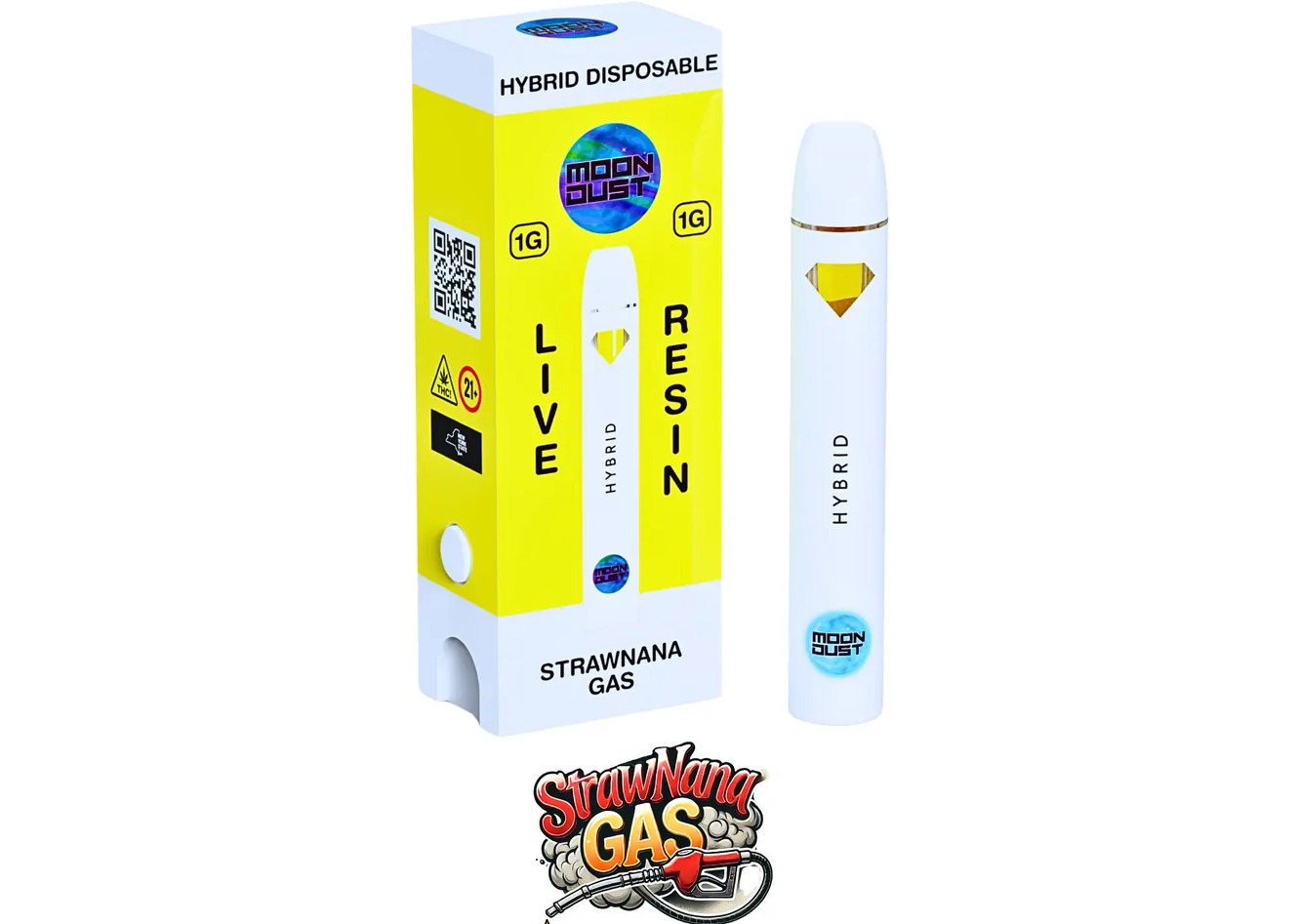 Strawnana Gas | Live Resin AIO | 1g