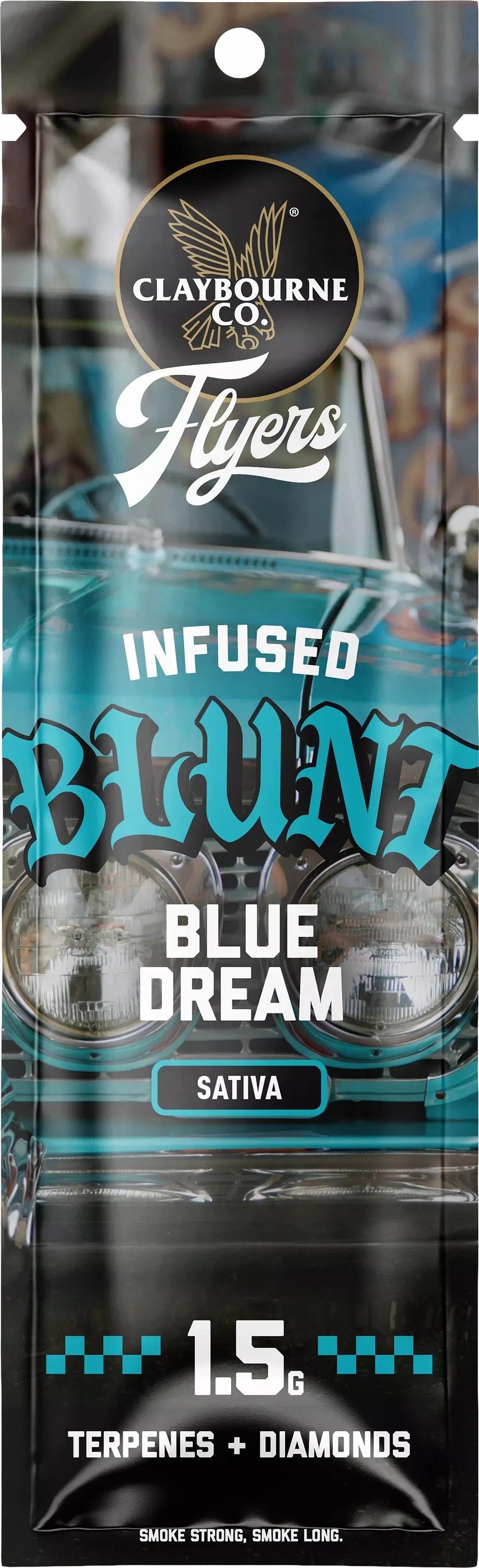 Claybourne Co Flyers | Blue Dream | Infused Blunt