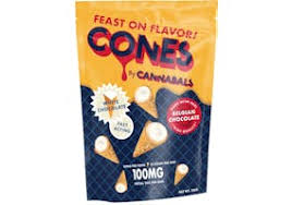 Cannabals | Cones | White Chocolate | 100mg