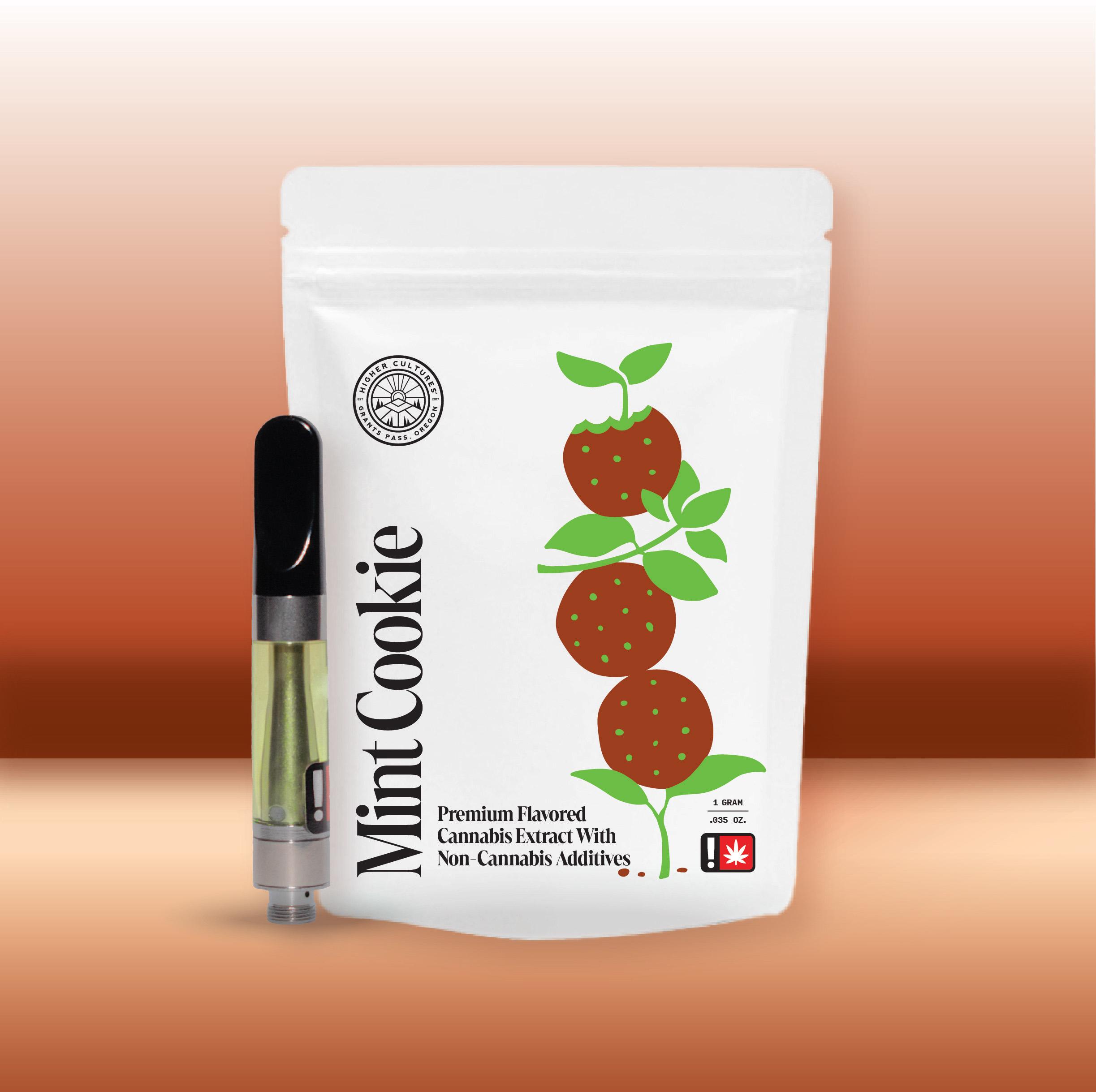 Cartridge - 1g Flavored Higher Cultures - Hybrid - Mint Cookie