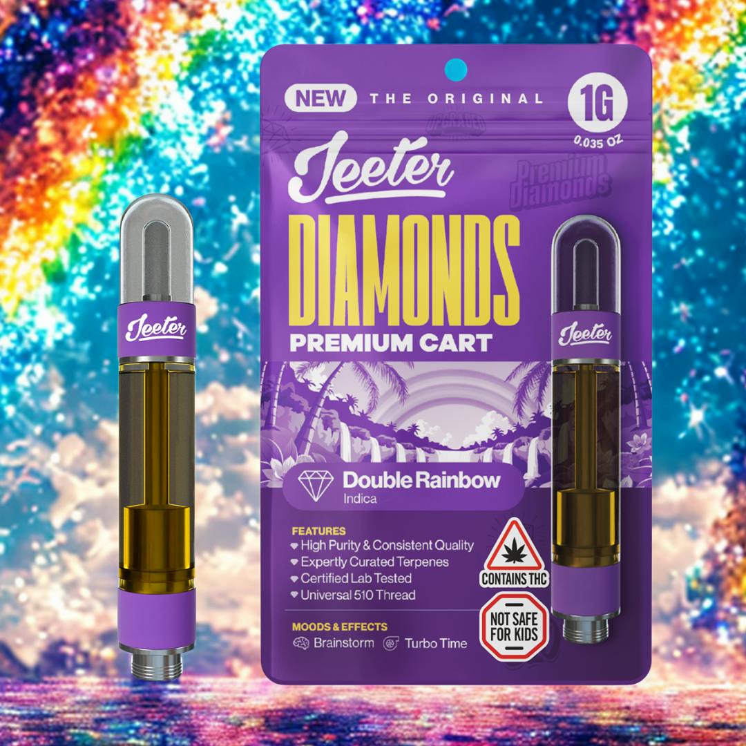 Double Rainbow | Liquid Diamonds Cart | 1g