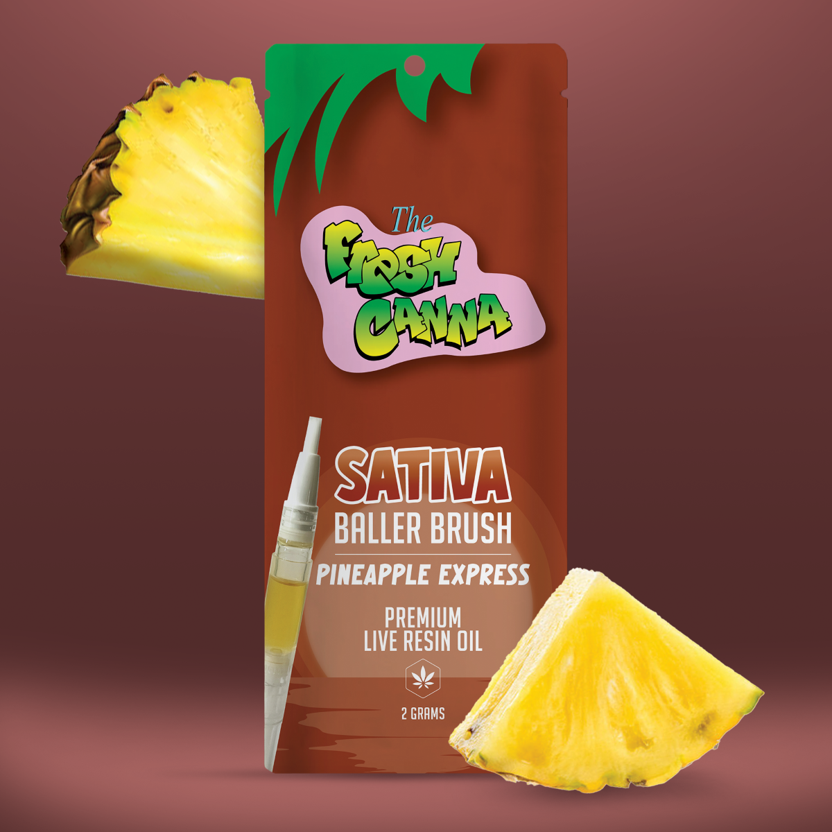 PINEAPPLE EXPRESS - LIVE RESIN BALLER BRUSH