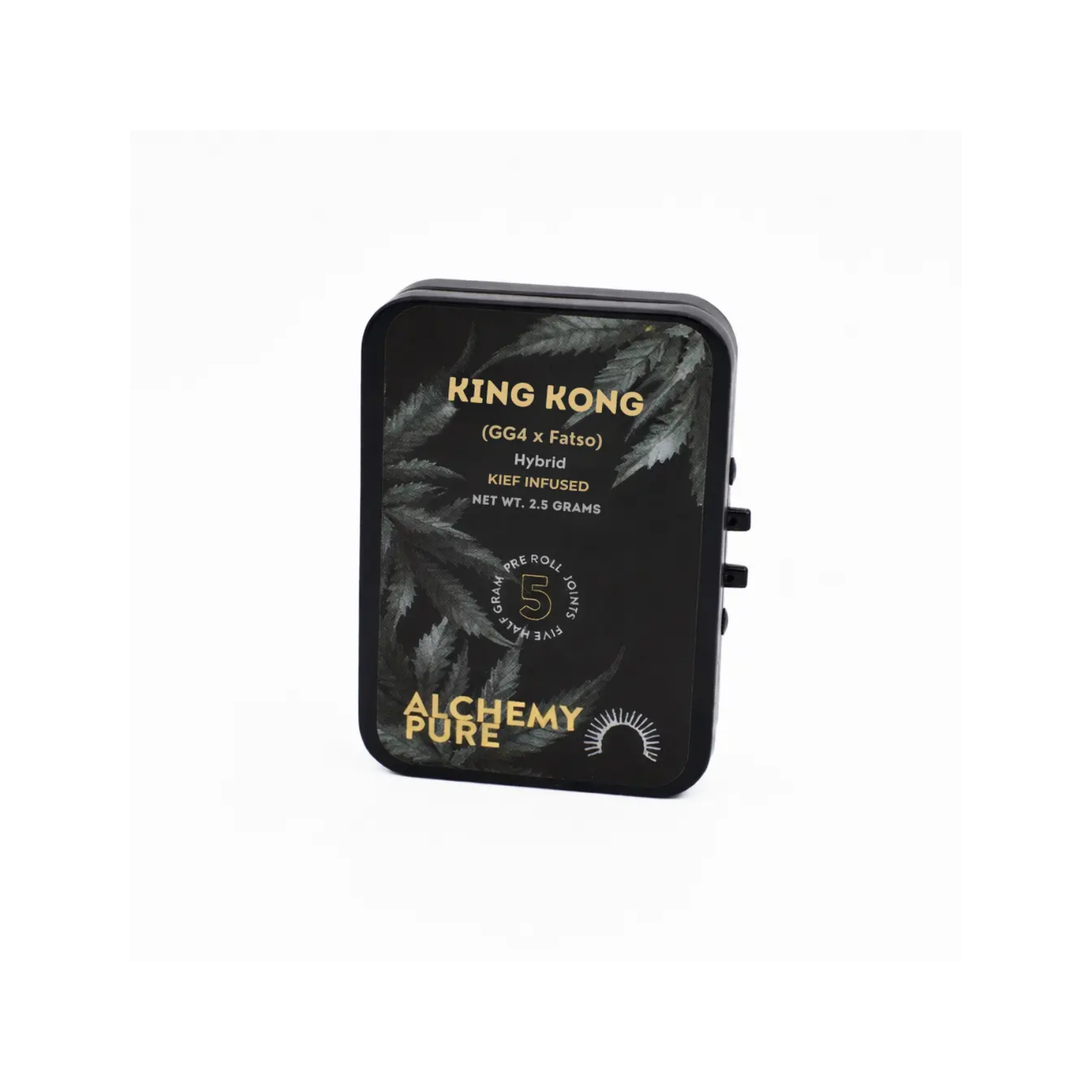 Alchemy Pure - King Kong Kief Infused Prerolls 5pk - 2.5g