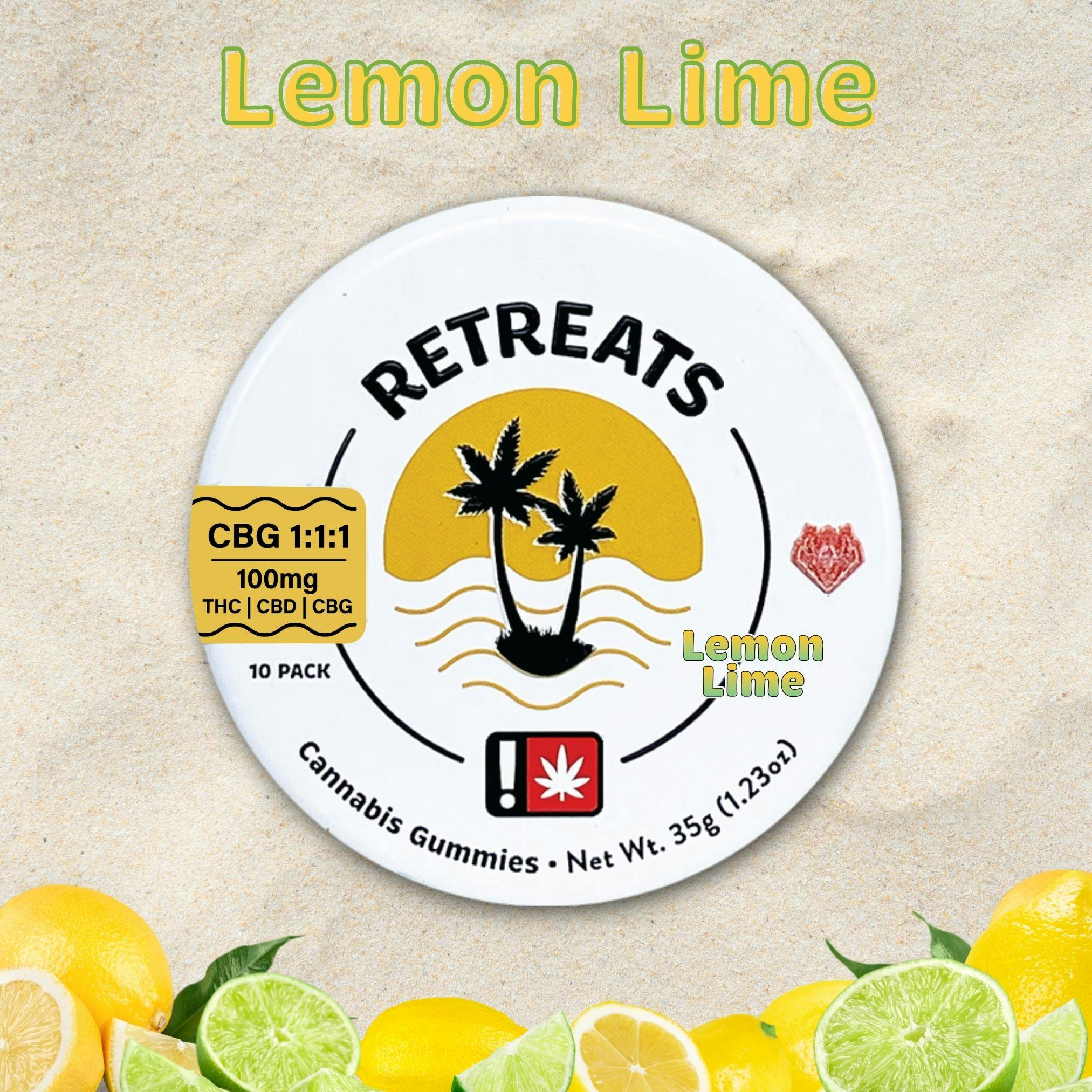 WVA | Retreats | 1:1:1 THC:CBD:CBG 10pk