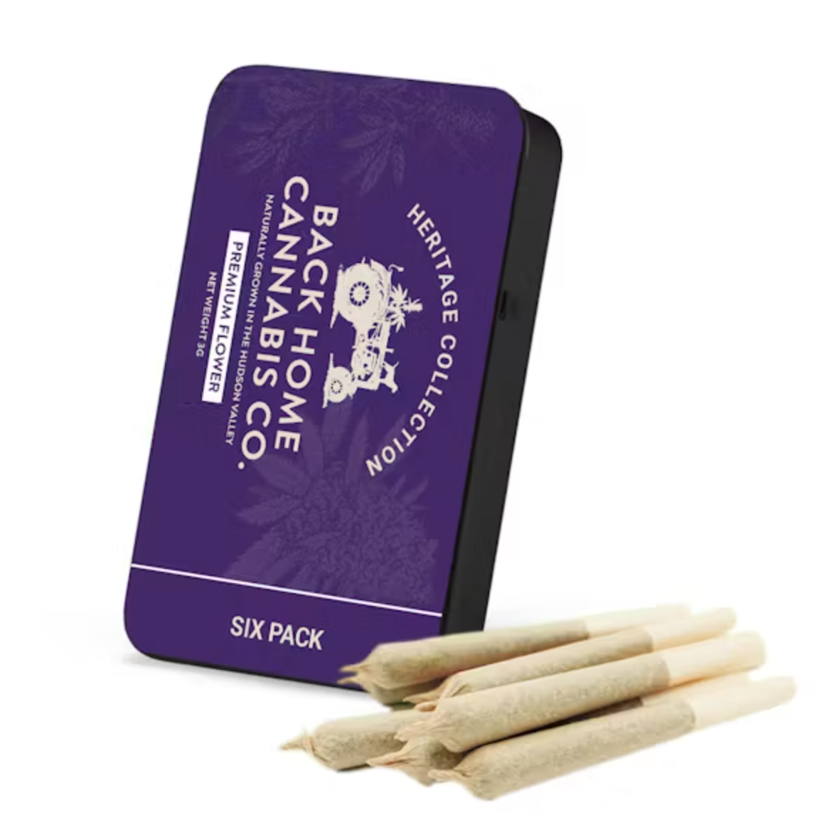 Back Home Cannabis - Gorilla Glue 6pk Preroll - 3g