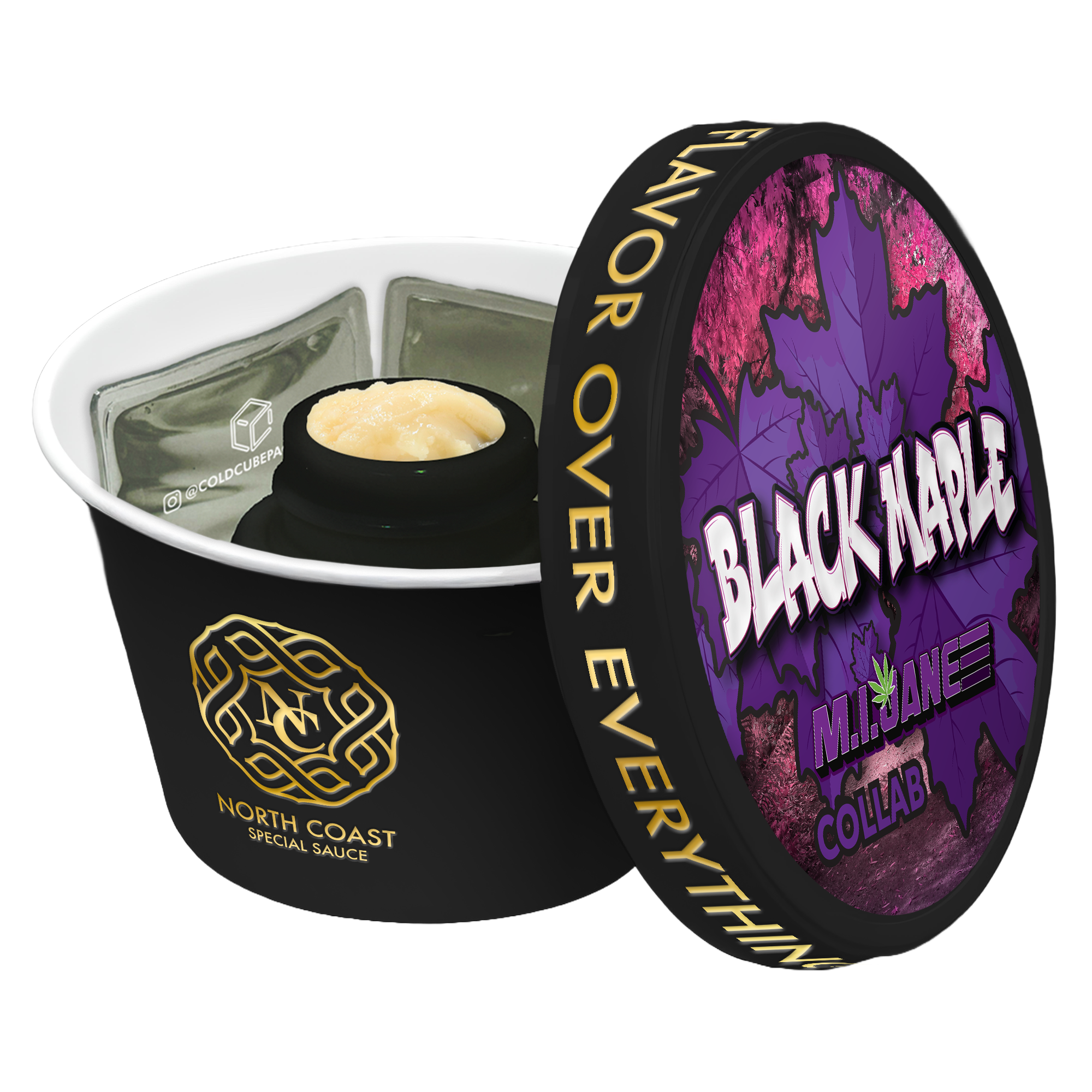 NorthCoast X MI Jane Tier 1 - Hash Rosin Special Sauce  - Black Maple
