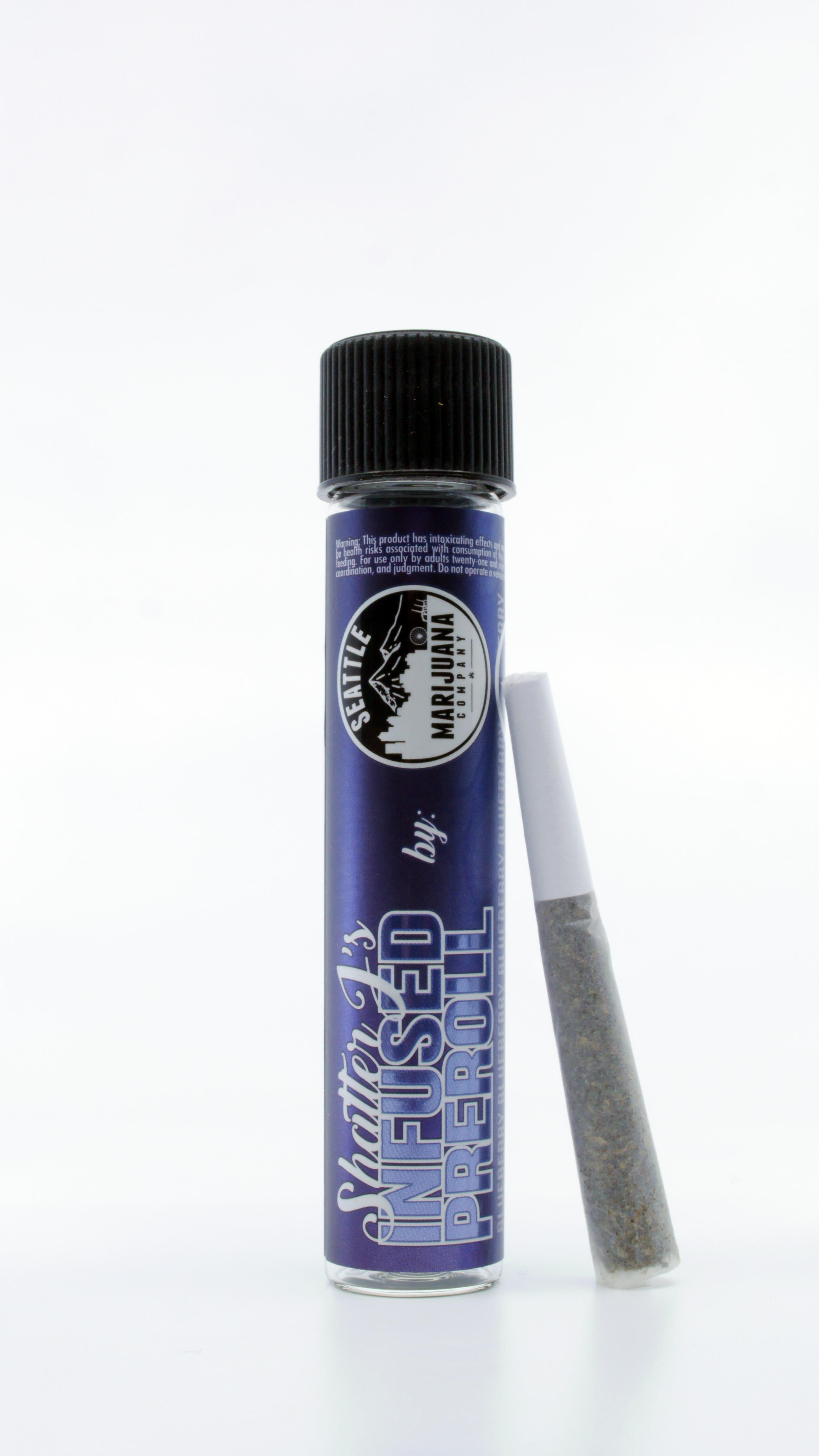 Blueberry Shatter J's Pre-Roll | 1g