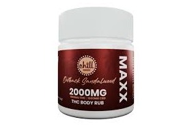 Chill Medicated MAXX Outback Sandalwood Body Rub 1000: