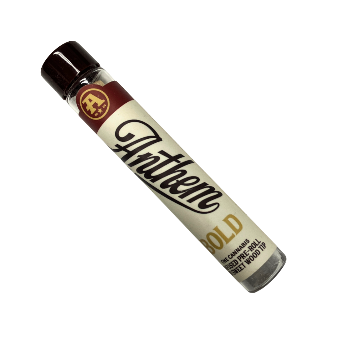 BOLD Strawberry Cough Infused Wood Tip Preroll (S)