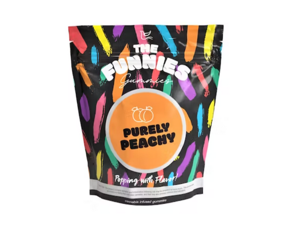 The Funnies - Purely Peachy - Super Funny - Gummies - 50mg (1pk)