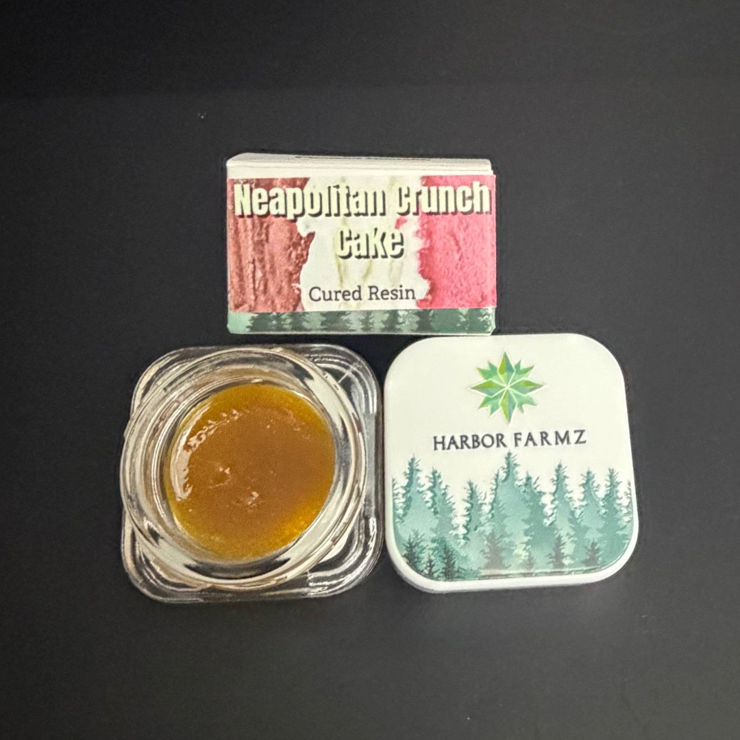Harbor Farmz | Neapolitan Crunch Cake | Cured Sugar Concentrate Sativa