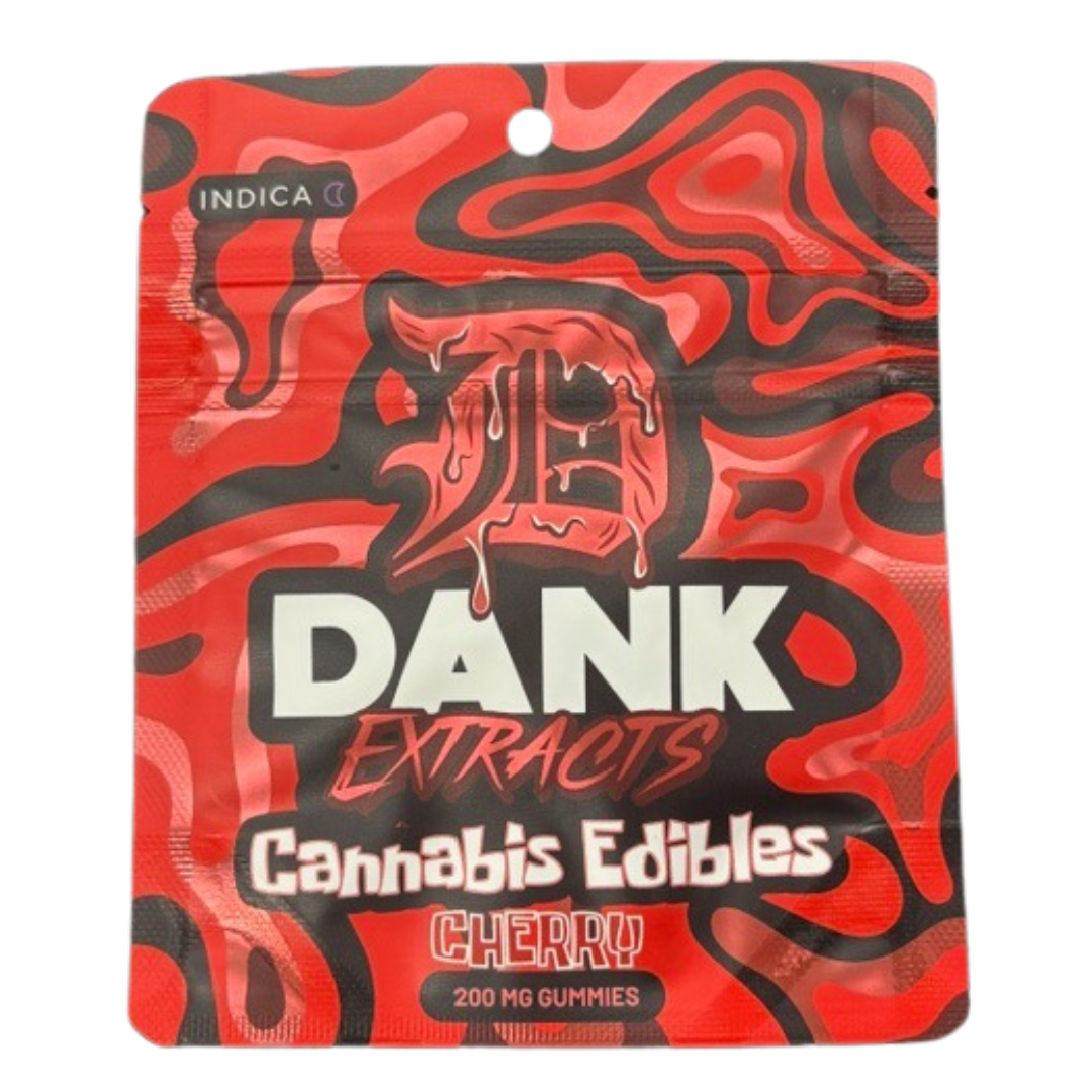 Dank Extracts - 200MG Gummies - Cherry