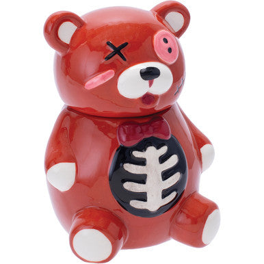 Fujima Zombie Scare Bear Storage Jar 4.5in