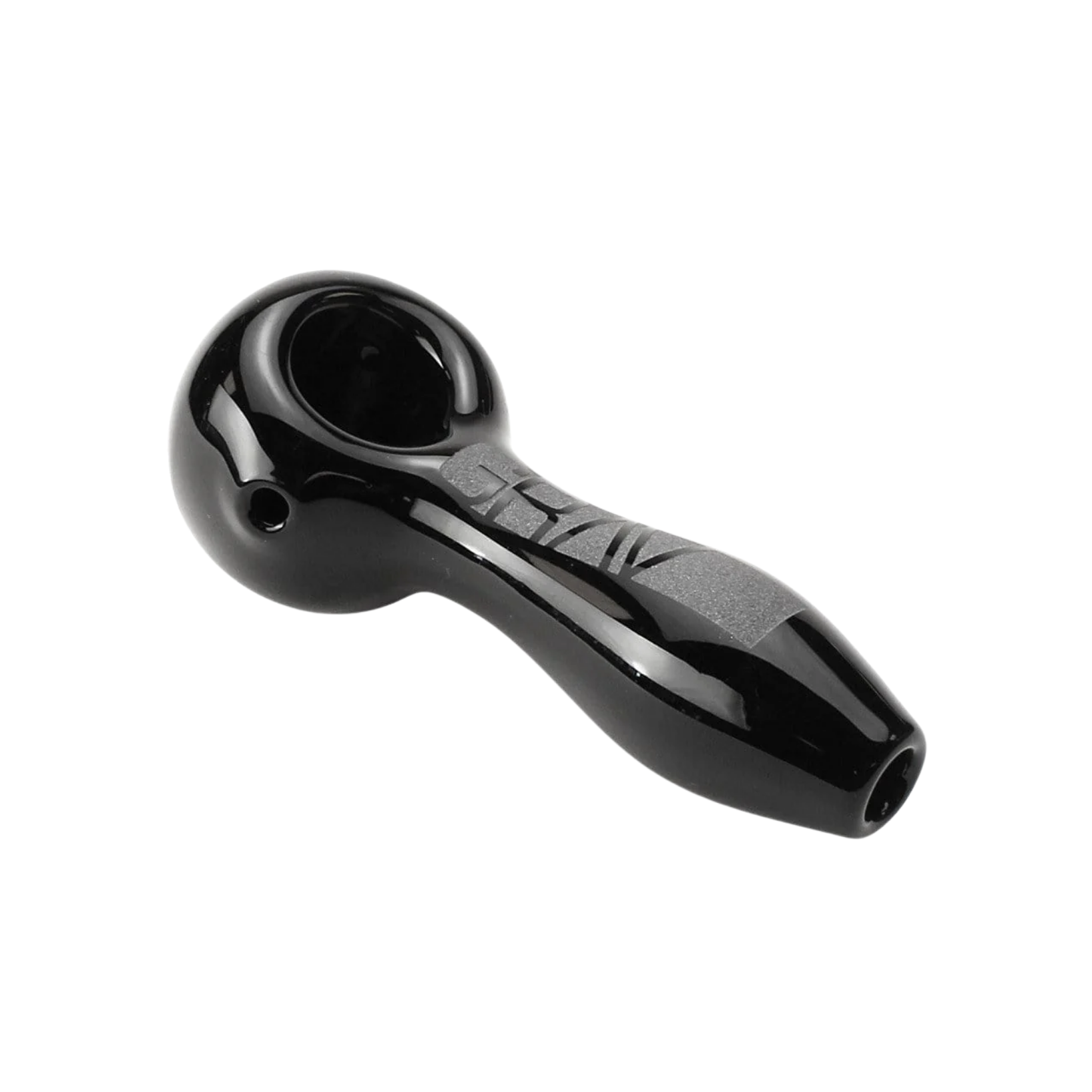 GRAV - Classic Spoon Hand Pipe (4in) - Black