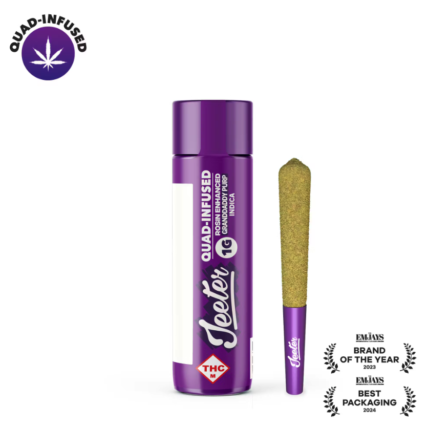 Granddaddy Purple Quad-Infused Preroll