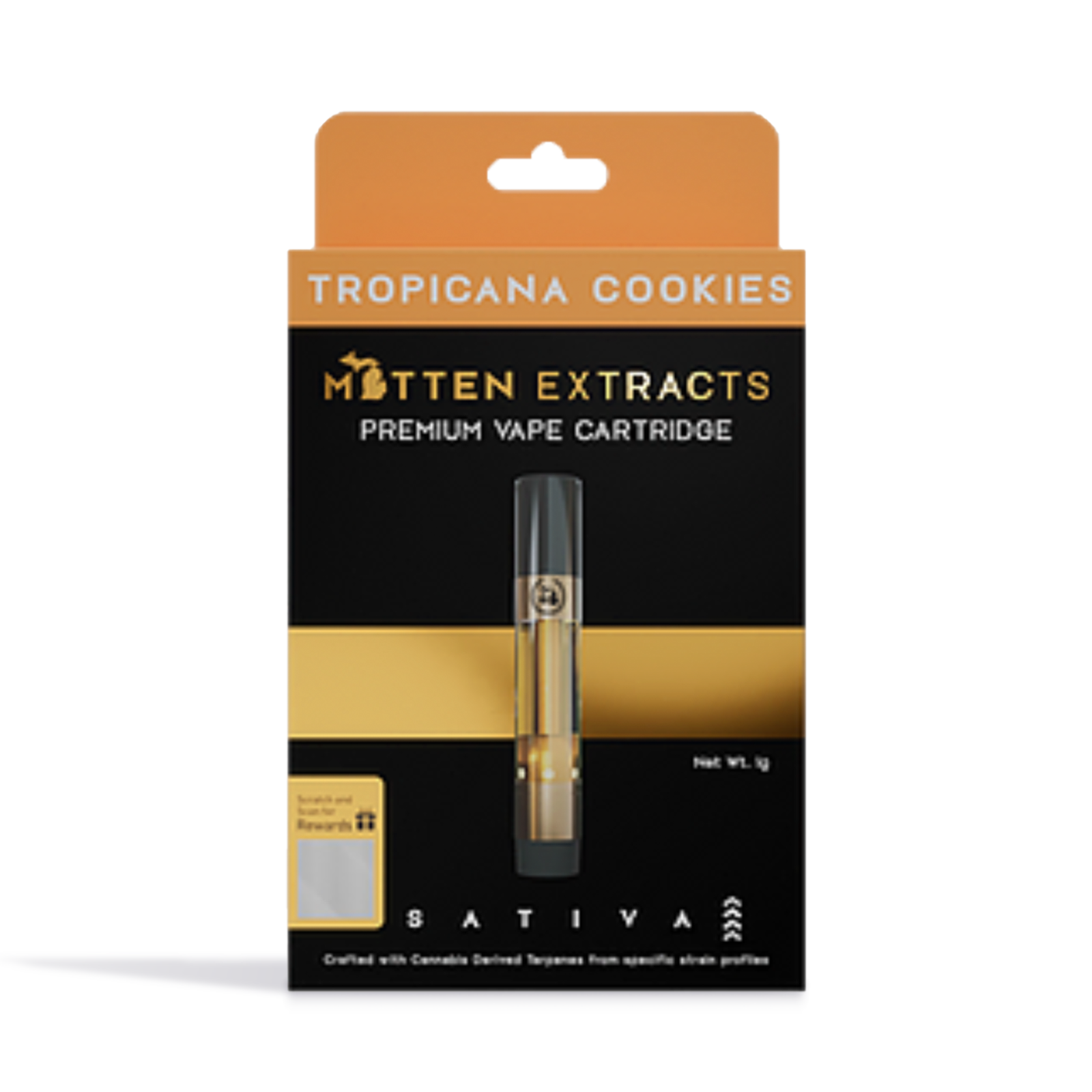 Mitten Extracts - Tropicana Cookies - 1g Cart