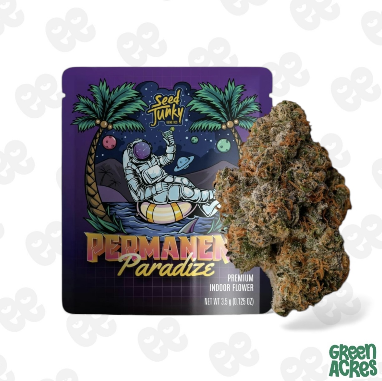 Seed Junky: Permanent Paradize 3.5G Prepackaged Flower