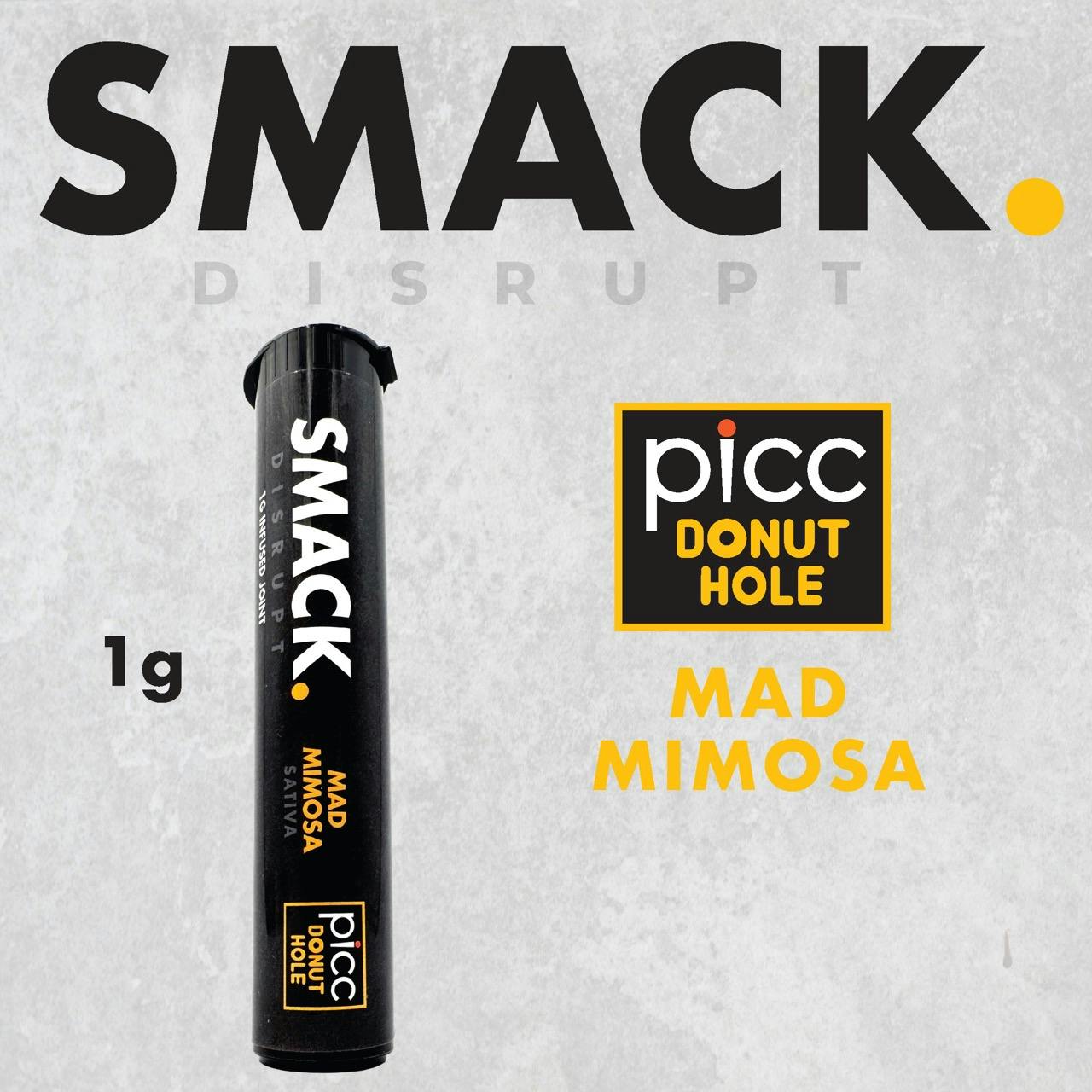 SMACK. - MAD MIMOSA - DONUT HOLE - 1G - INFUSED PREROLL