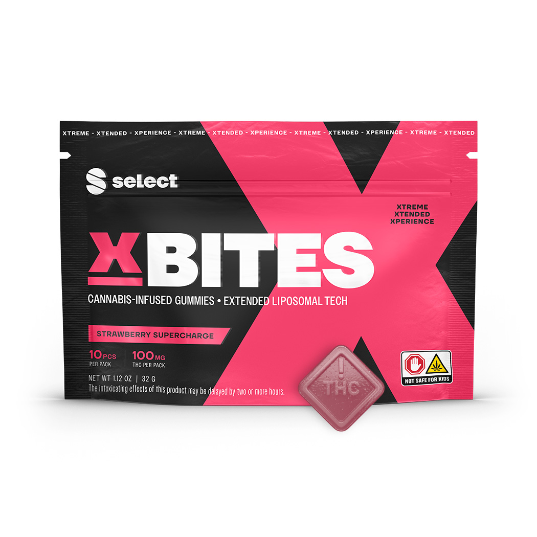 Select X Bites | Strawberry Supercharge | 10pk/100mg