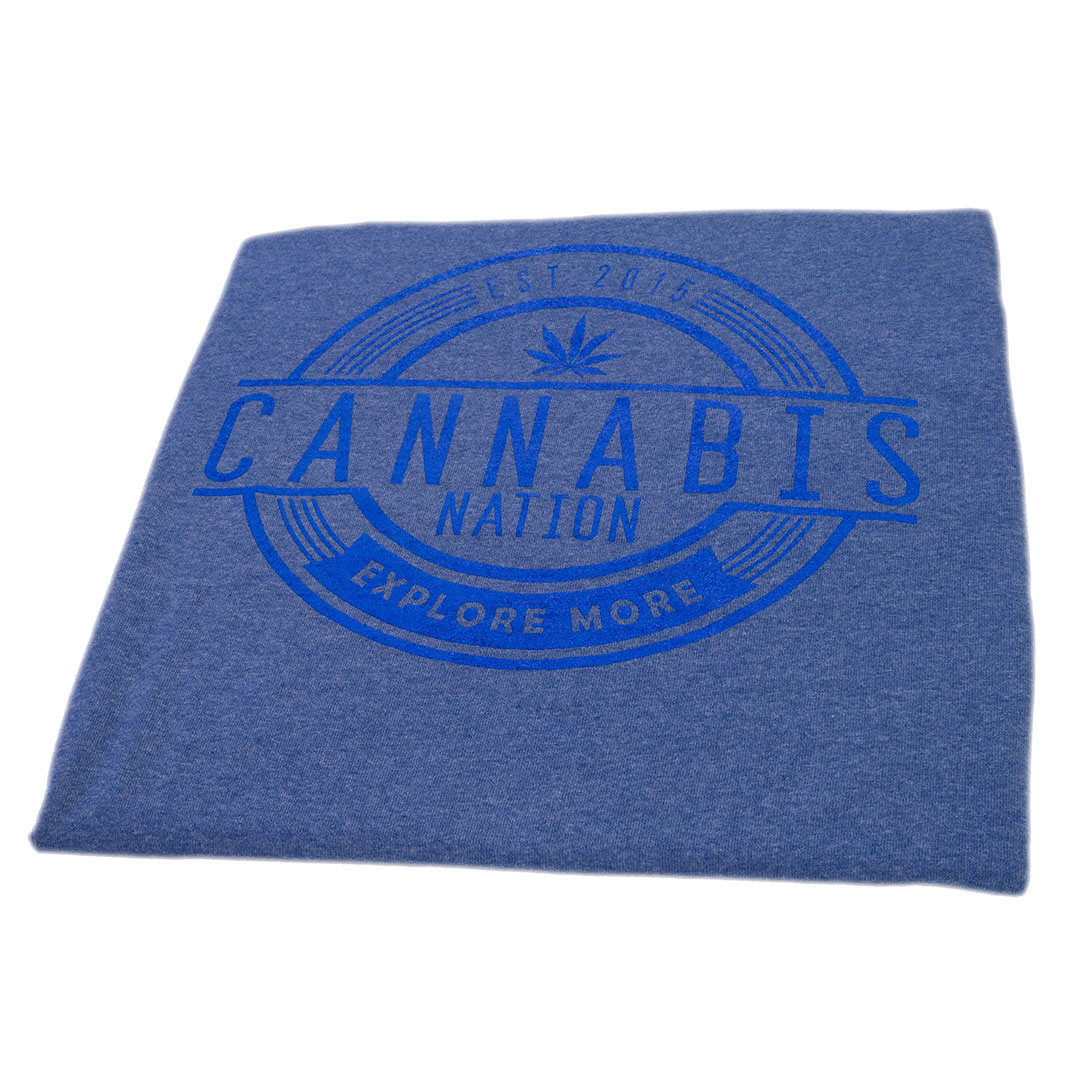 Logo Shirt | Heather Blue