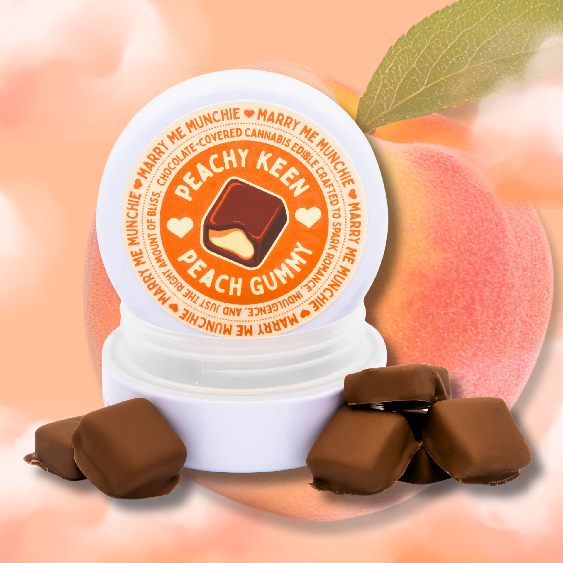 Peachy Keen Peach Gummies