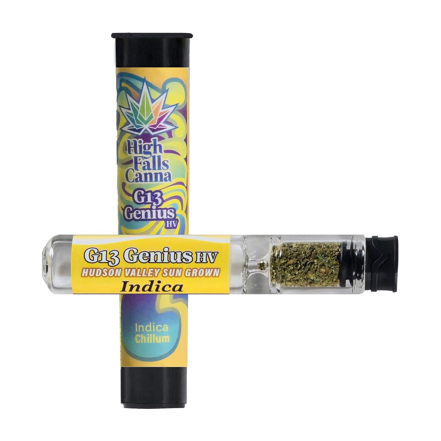 High Falls Canna | 0.33g Prepacked Chillum | G13 Genius