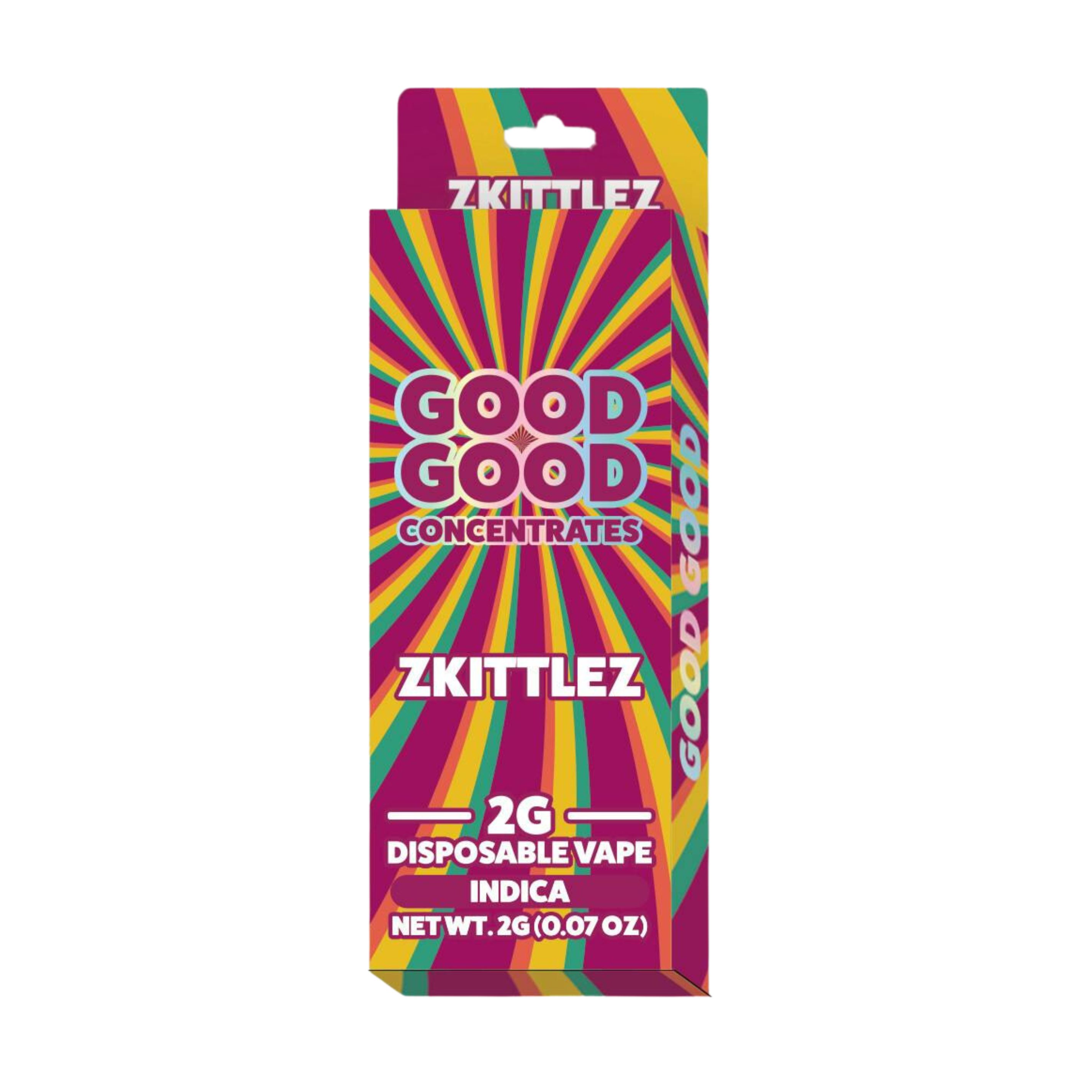 GOOD GOOD | Disposable Vape | Rainbow Sherblato | 2g