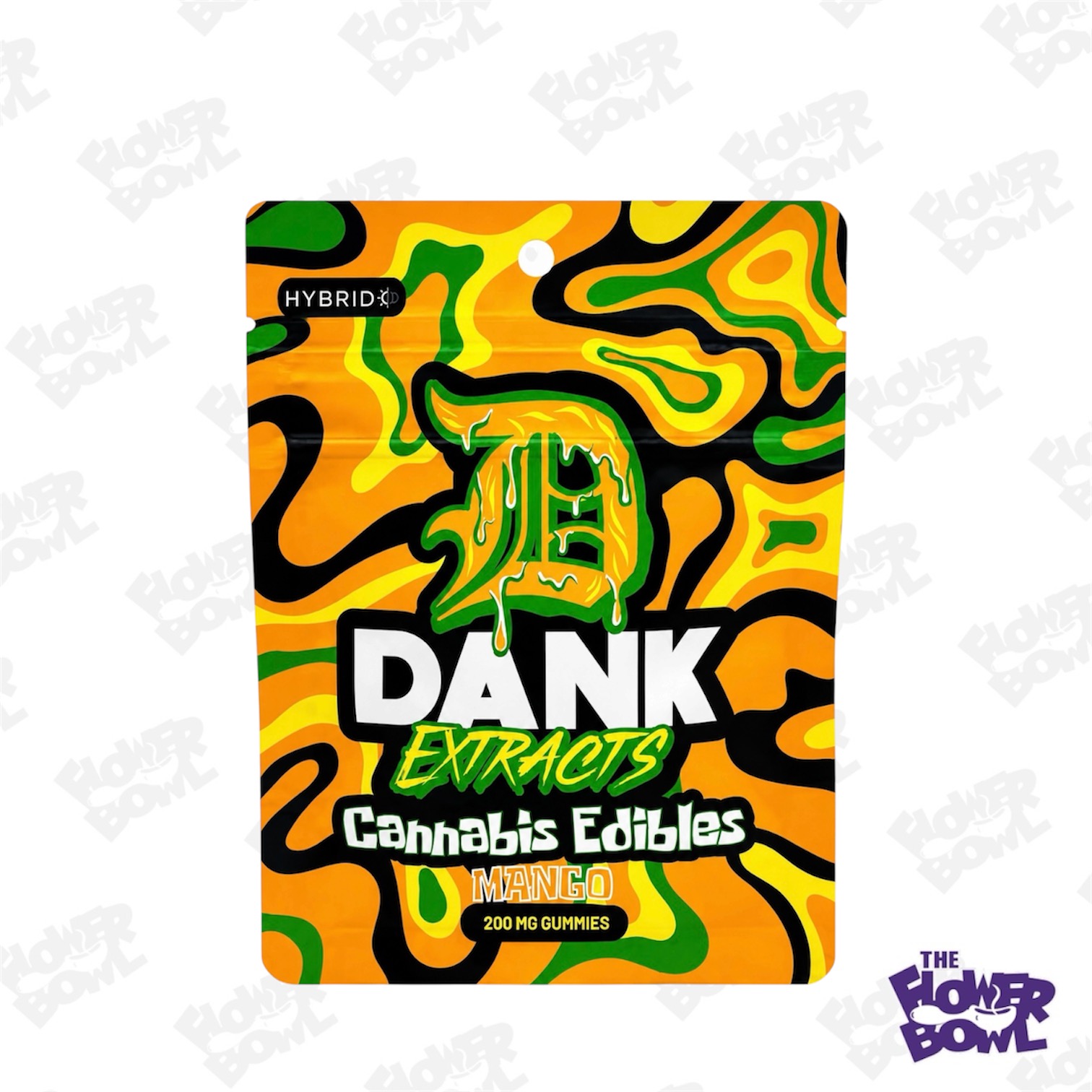 Dank: Mango (H) 200mg Gummies