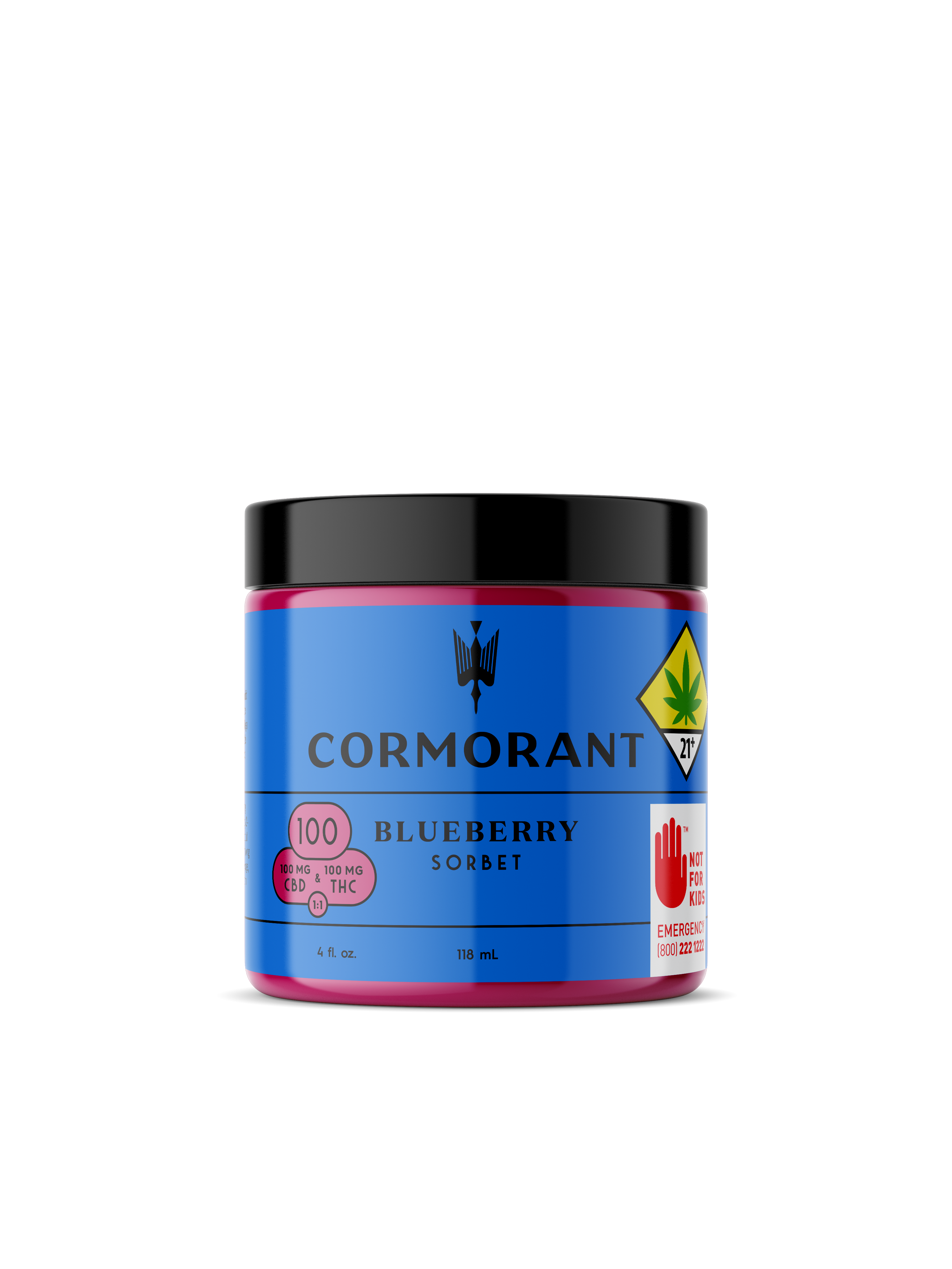 CORMORANT - Blueberry Sorbet 100MG