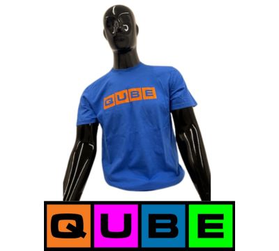 Blue Shirt Solid Logo Medium