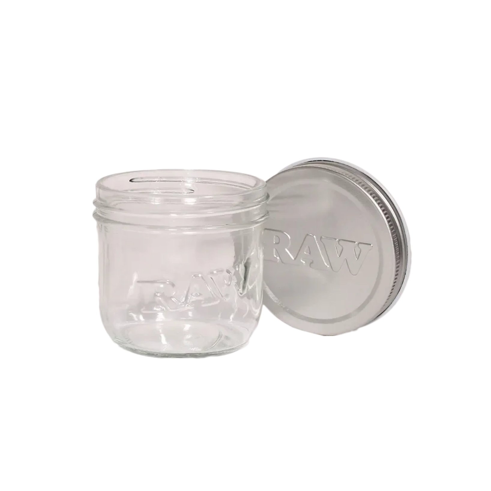 RAW - Glass Storage Mason Jar - 10oz