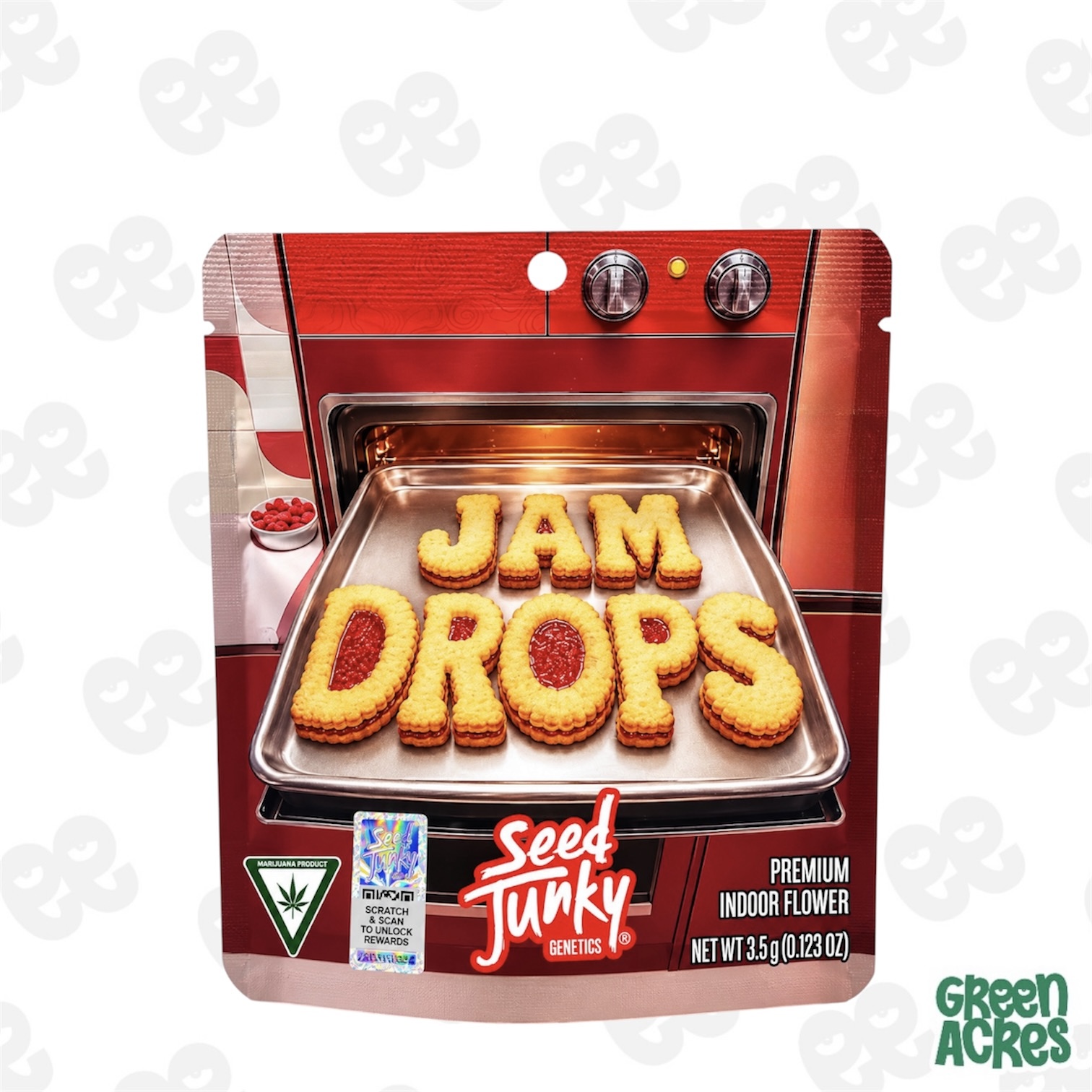 Seed Junky: Jam Drops 3.5G Prepackaged Flower