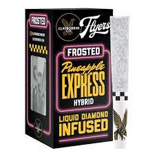 FLYERS FROSTED - INFUSED PREROLL - 5PK - HYBRID - PINEAPPLE EXPRESS