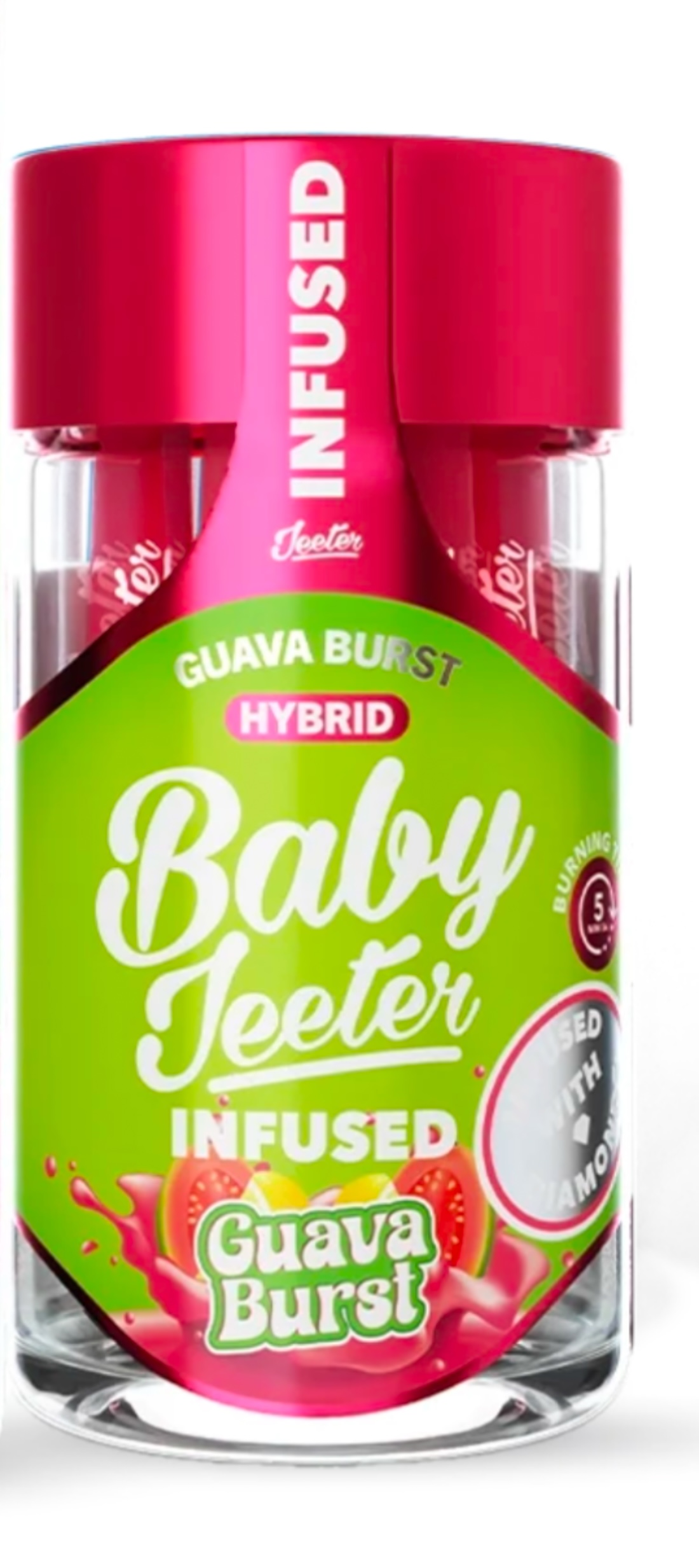 Baby Jeeter: Guava Burst 5 Pack (5x.5g)