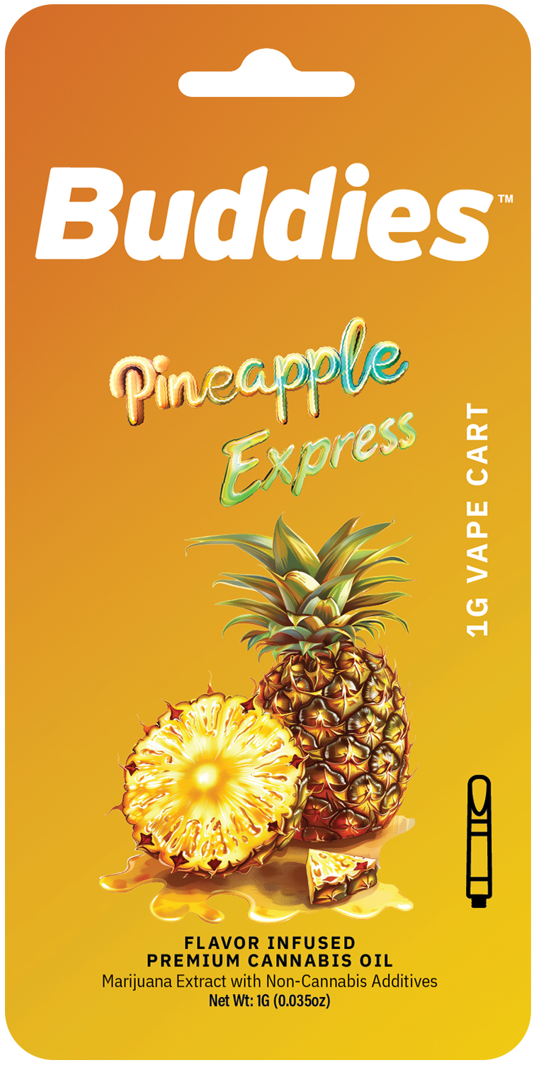 Buddies: Buddies Flavored - Pineapple Express - Green Leaf Special