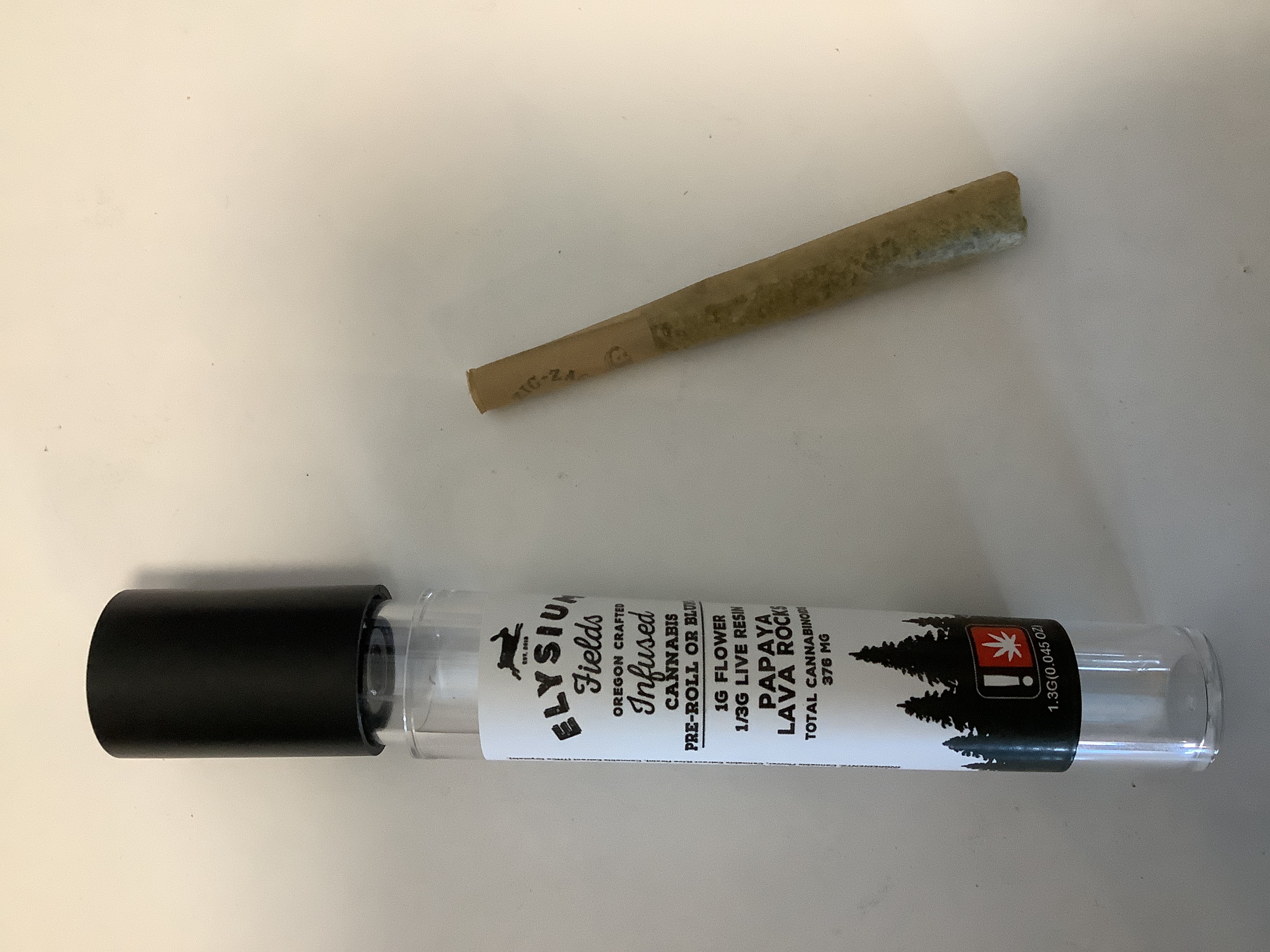 PAPAYA LAVA ROCKS Infused Preroll | 1.3g