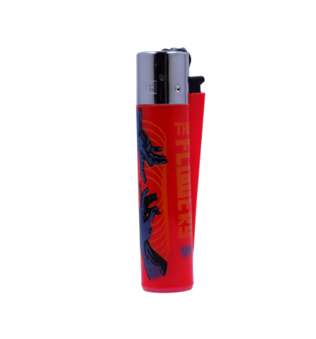Clipper Lighter Blue Hands Red