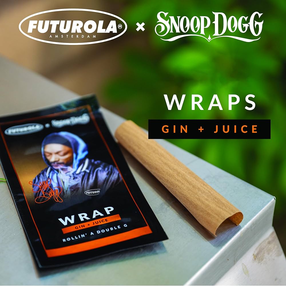 Snoop Dog Gin Juice Blunt Wraps