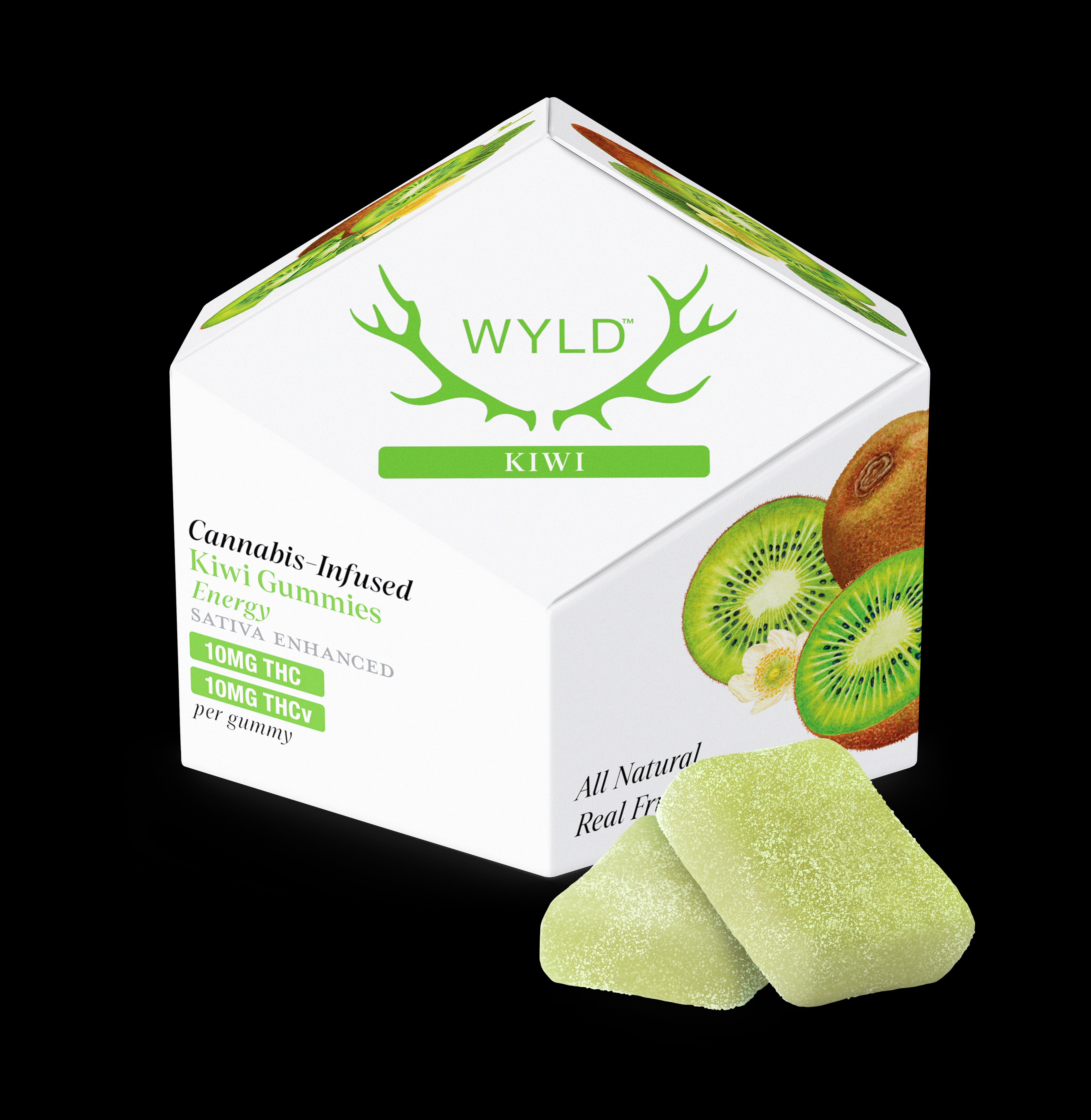 Gummies | Kiwi | 1:1 THCV:THC | 10 x 10mg