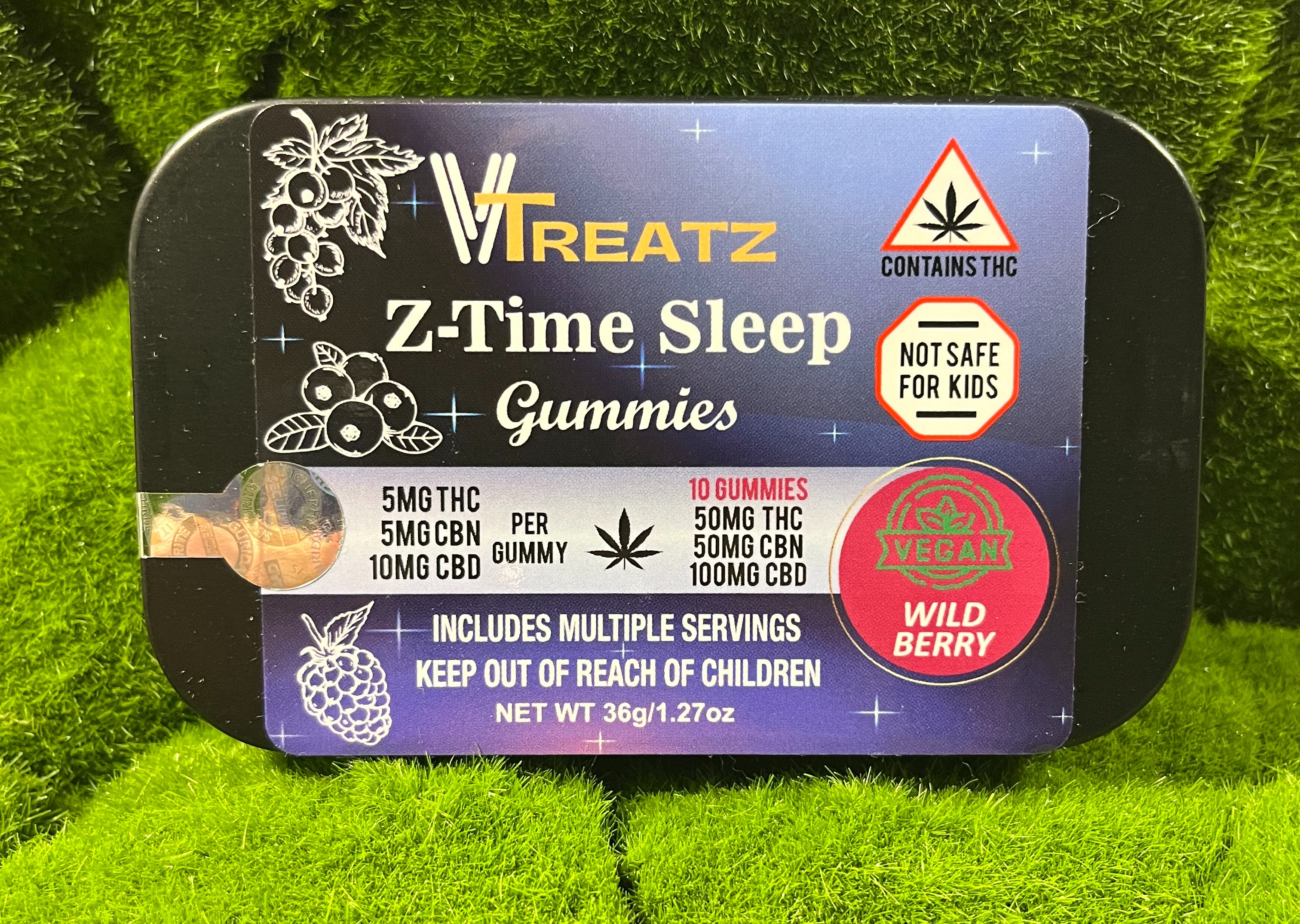 50mg Edible Pack | ZTime Sleep Gummies